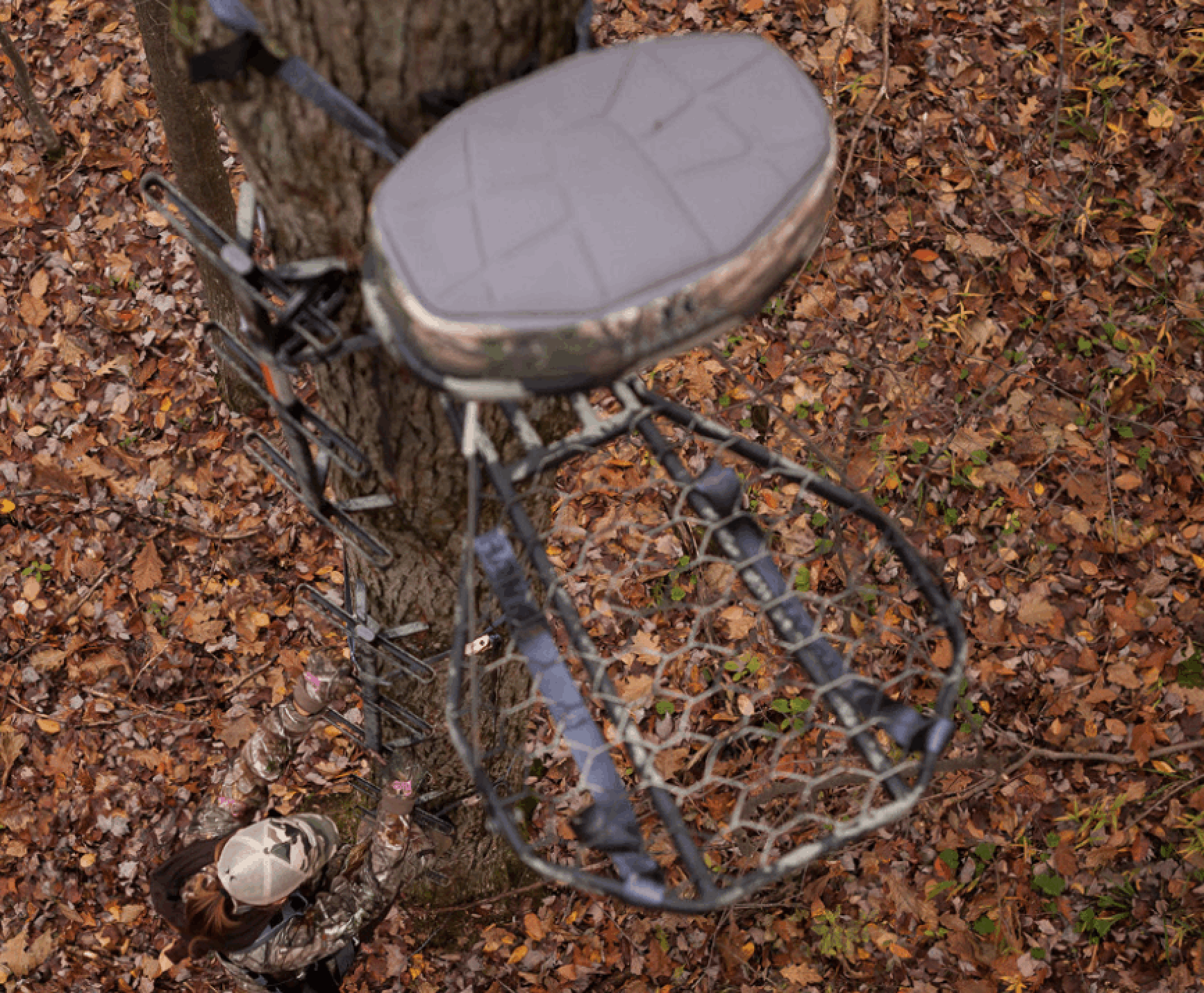 Mud Finish Hang on Treestand (Copy)