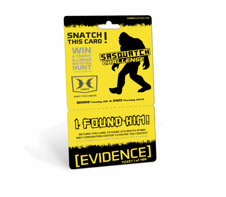 Sasquatch™ Challenge Sweepstakes
