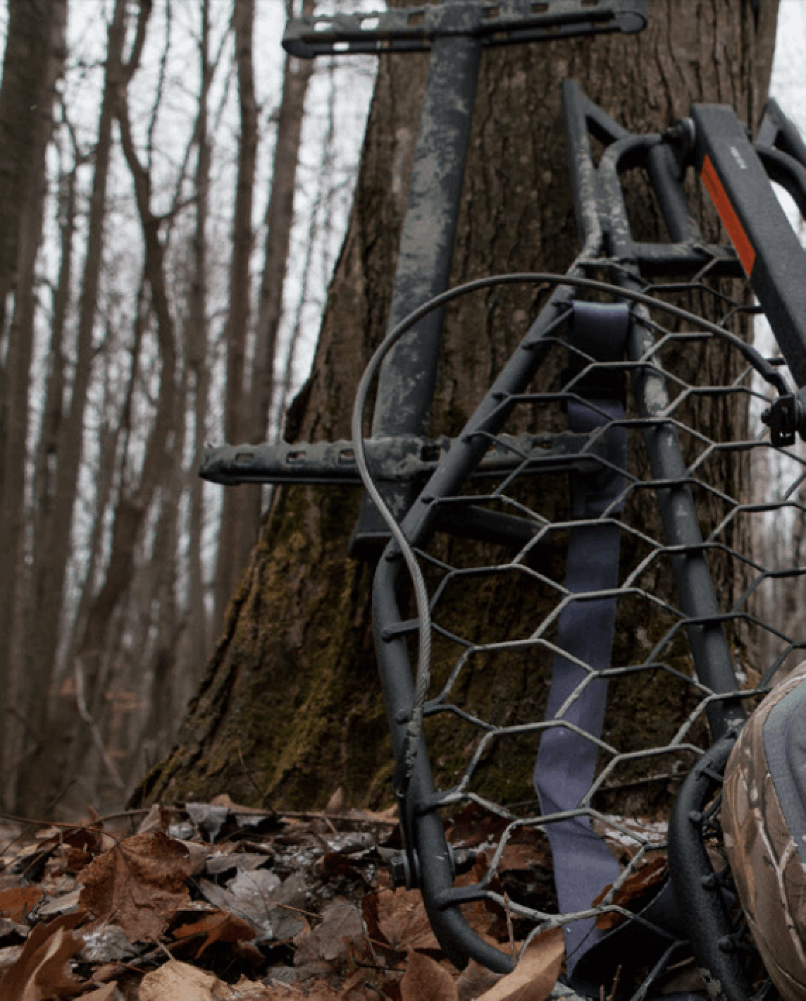 Hawk introduces treestand with mud finish (Copy) Hawk Treestands