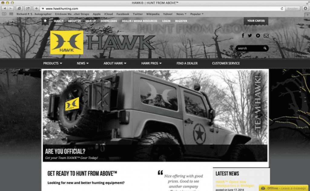 Hawk™ Launches Website