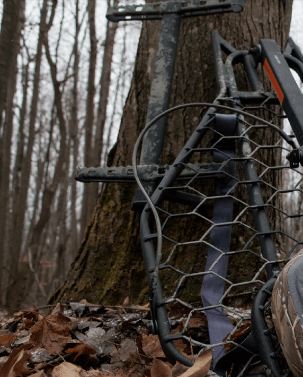 Hawk Introduces Treestands With Mud Finish
