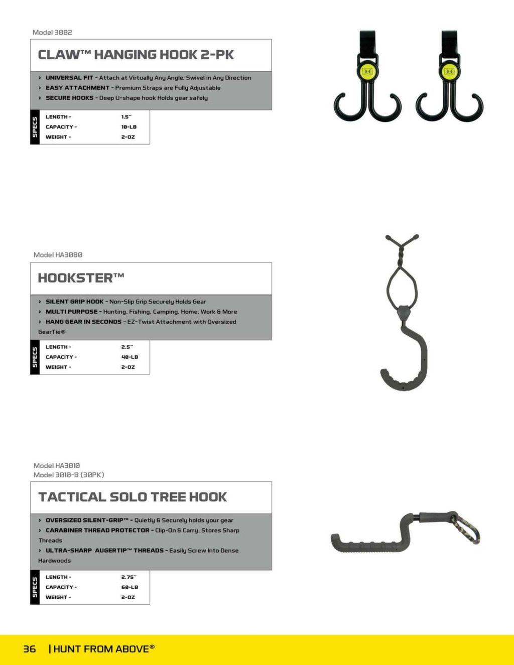 2019 Hawk Product Catalog Hawk Treestands
